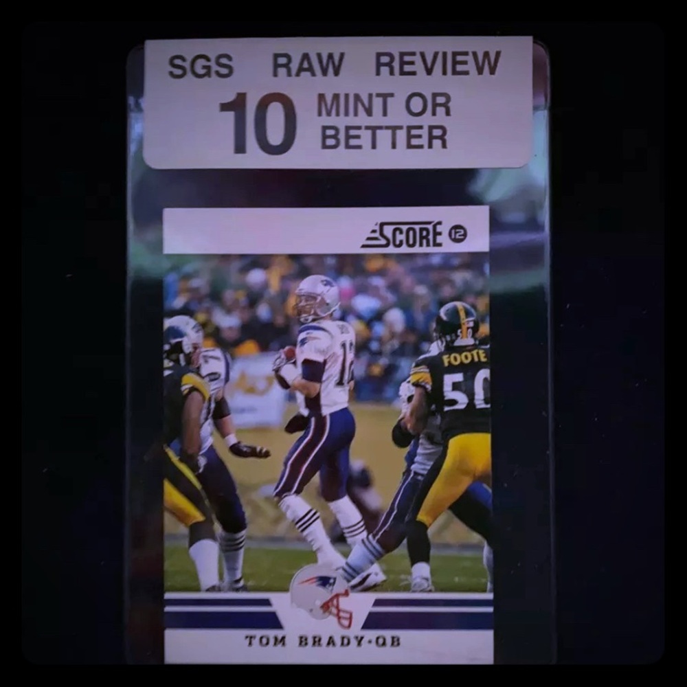 2012 Score #158 Tom Brady New England